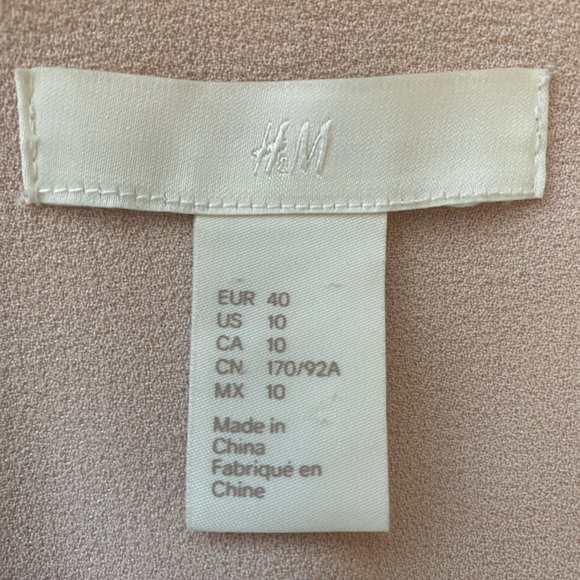 H&M straight-cut open blazer/coat - Picture 3 of 3